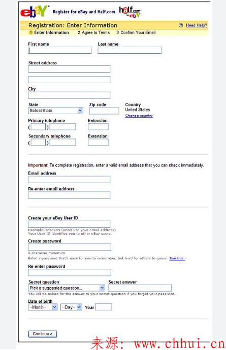 怎么注册美国区eBay？(申请美国易贝账号)-第3张图片-Ceacer网络